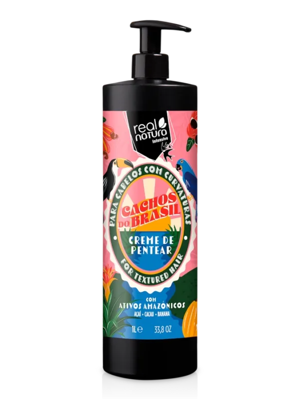 002083-Creme-de-Pentear-Cachos-do-Brasil-1L-Real-Natura-Nutribio-2-600×800 Creme De Pentear Cachos Do Brasil 1L - Real Natura - Image 1