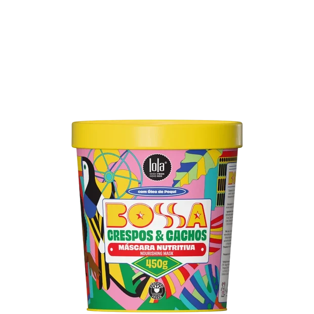 Bossamascara450g Máscara Nutritiva Bossa Crespos & Cachos 450g - Lola - Image 1