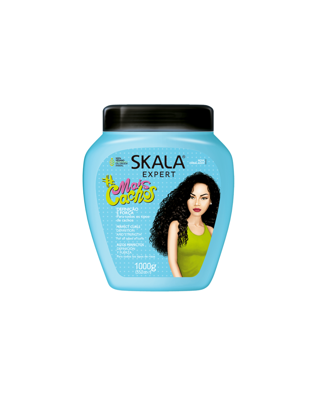 Design sem nome (21) Skala - Creme Condicionante Mais Cachos 1Kg - Image 1
