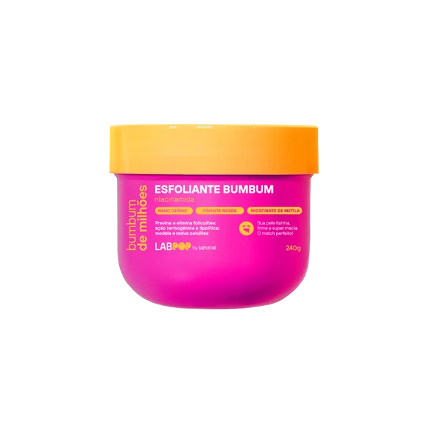 ESFOLIANTEBUMBUM240GBUMBUMDEMILHOES Bumbum de Milhões Esfoliante Corporal 240g - LabPOP - Image 1