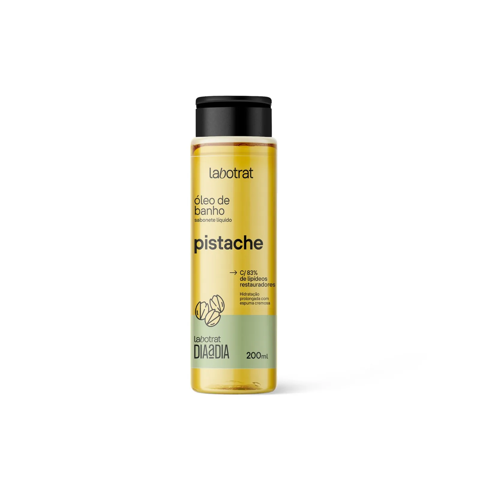 Sabonete Óleo De Banho Pistache Dia a Dia 200ml - Labotrat - Image 1